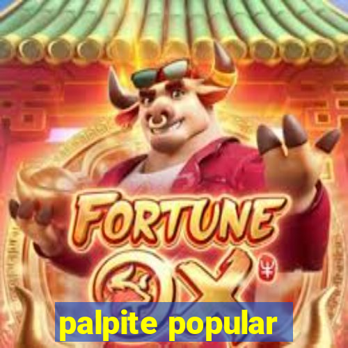 palpite popular